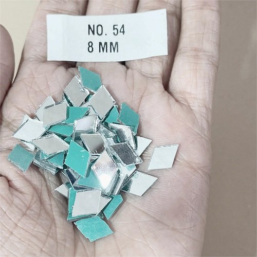 No. 54 -Geometric shape mirror - 8 MM  For Lippan & Embroidery Art