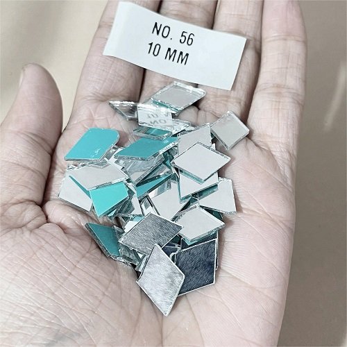 No. 56 -Geometric shape mirror - 11 MM  For Lippan & Embroidery Art