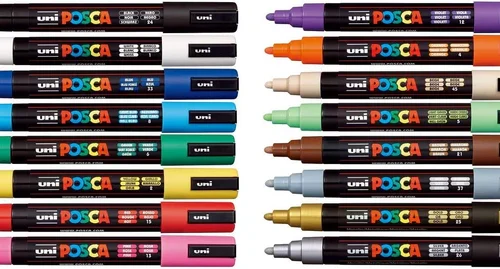 Uni Posca Markers - 1.8-2.5 mm