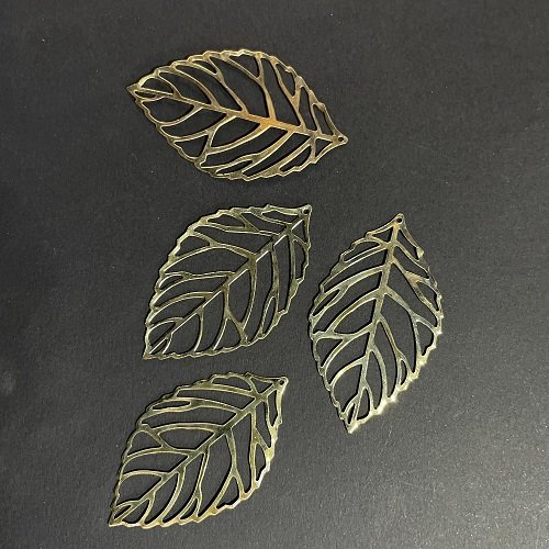 Leaf Metal Cutout (C) | Pack Of 10