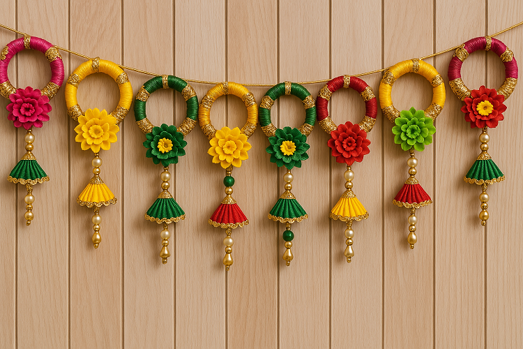 gota bangles toran handmade