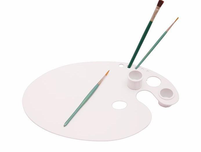 Khyati Color Mixing Palette Oval Large -A042