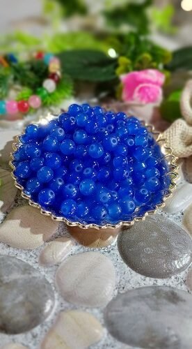Glass Beads - Blue