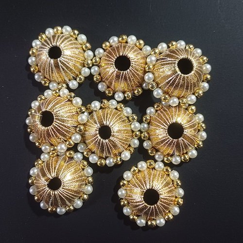 Gota & Beads Katori Umbrella extra small - color Golden - Pack Of 5