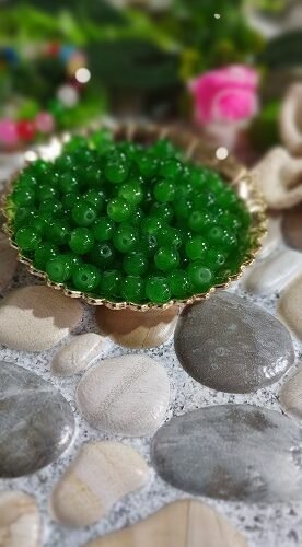Glass Beads - Green