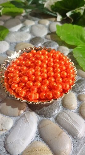 Bracelet Beads - Orange