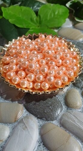 Bracelet Beads - Pastel Orange