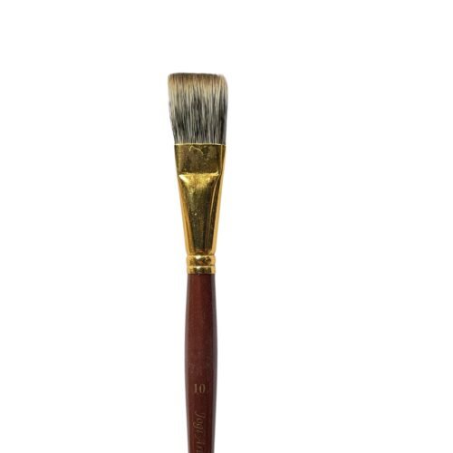 OIL COLOUR PAINT BRUSH FLATE 10
