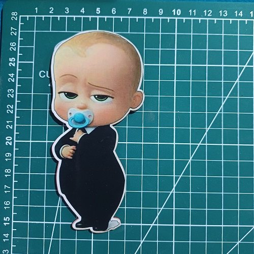 Baby Boss cutout MDF
