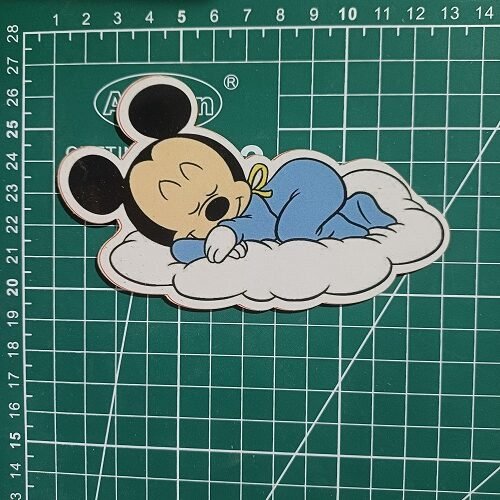 Micky Mouse cutout MDF