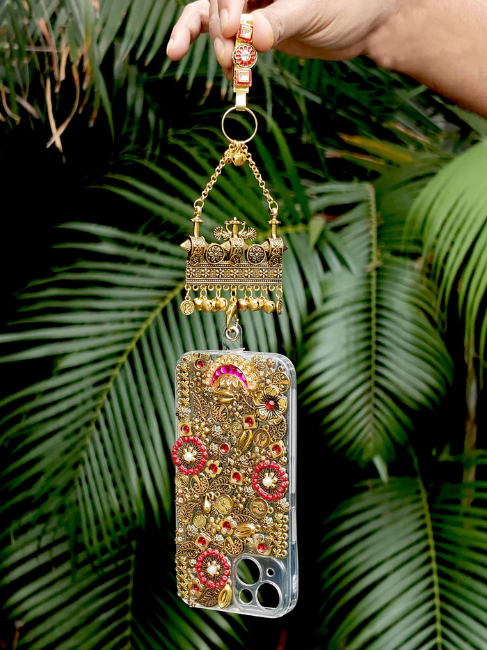 Golden jewellery hook / holder - Image 2