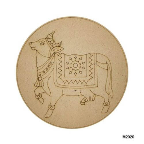 Mdf Cutout Mandala round Engrave 3Mm*20cm M2020