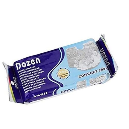 Dozen White Air Dry Clay