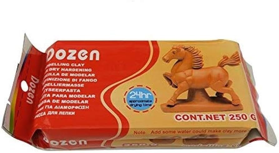 Dozen Brown Teracotta Air Dry Terracotta Clay