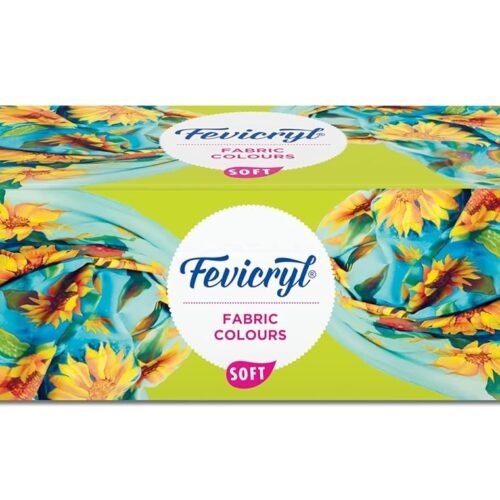 Pidilite Fevicryl Fabric Colour Kit- 20ml for Fabric Painting (10 X 20ml Multicolor)