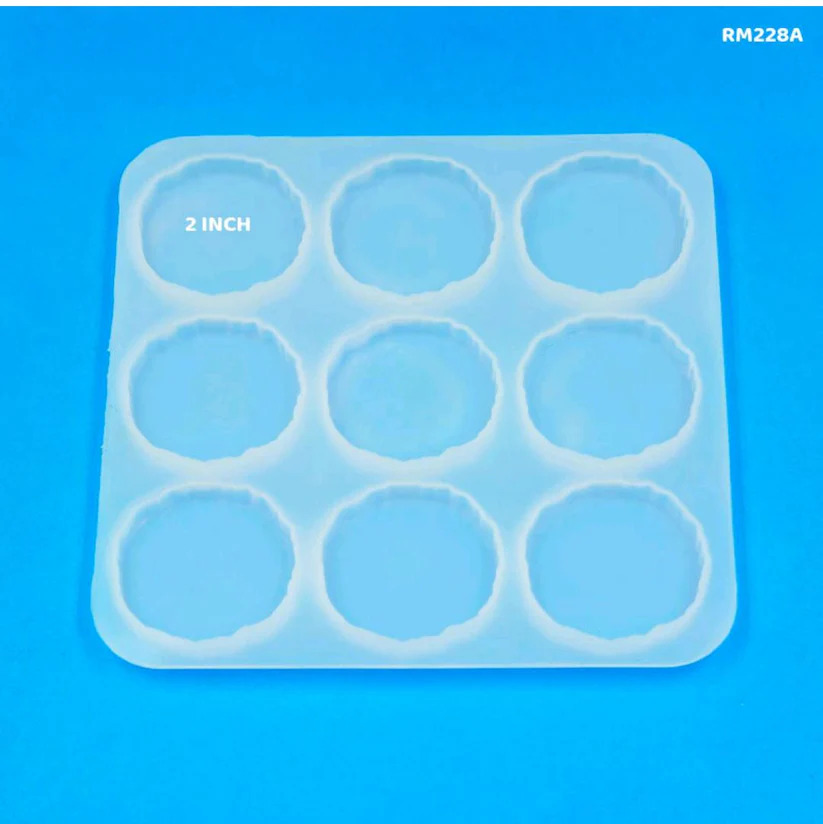 Agate Silicon Mold 9Pc rm228a