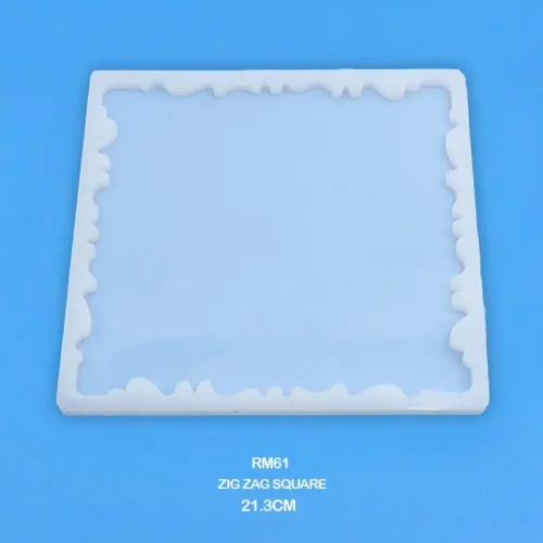 Zig Zag Square Silicon Mould RM61 – (21.3CM)