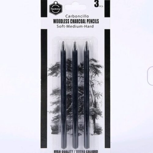 Woodless charcoal pencil 3 pcs TB101190