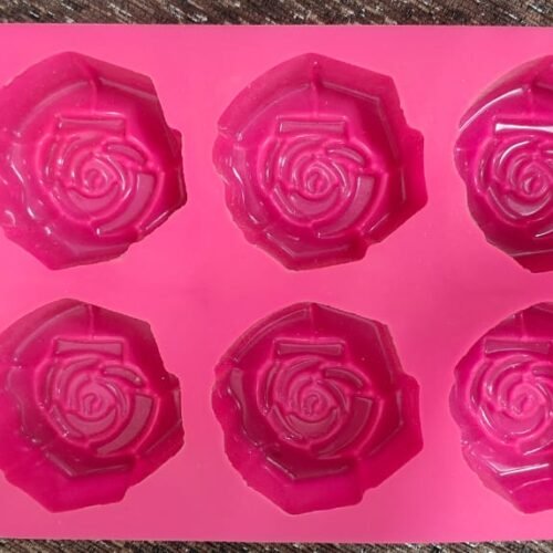Flower candle mould