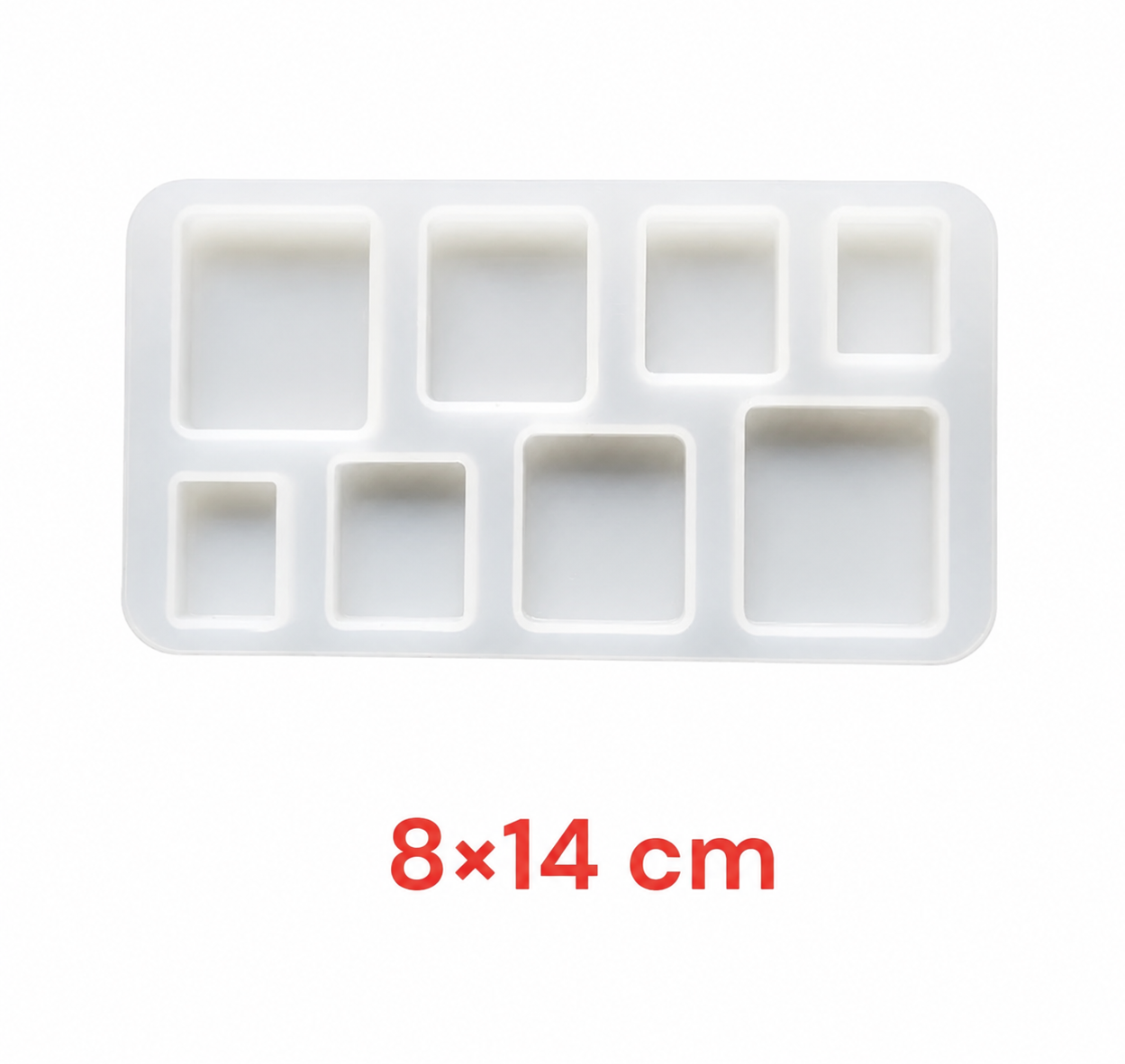 8 Cavity Rectangle Mould
