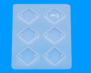 Rhombus Rakhi Mould 13 for Resin Art  (2.3 cm)
