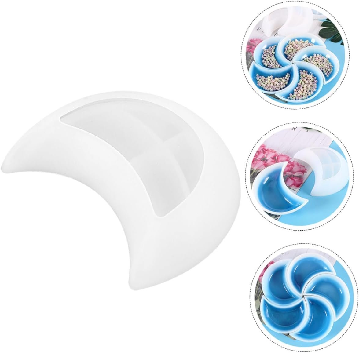 Moon shape silicone mold - Image 2