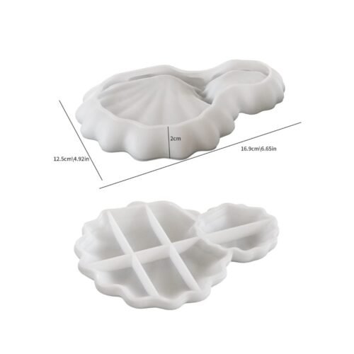 Dual Arabian sea shell tray mold