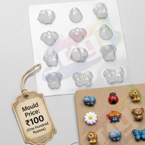 JOGI casting Mould | plastic Mould | BUTTERFLY | PACK OF 5