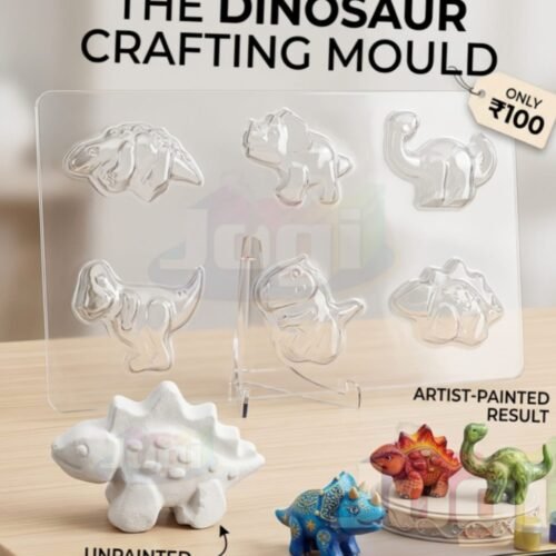 JOGI casting Mould | plastic Mould | DINOSAUR | PACK OF 5