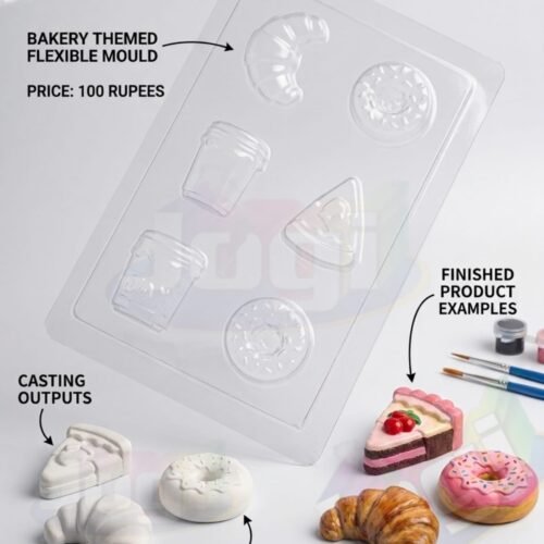 JOGI casting Mould | plastic Mould | DONUT | PACK OF 5