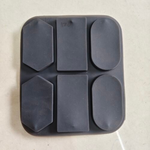 6 cavity hanging 2 round 2 square 2 diamond candle silicone Mold