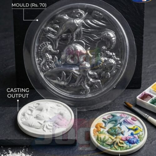 JOGI casting Mould | plastic Mould | OCTOPUS  | PACK OF 10