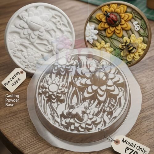 JOGI casting Mould | plastic Mould | SUNFLOWER | PACK OF 10