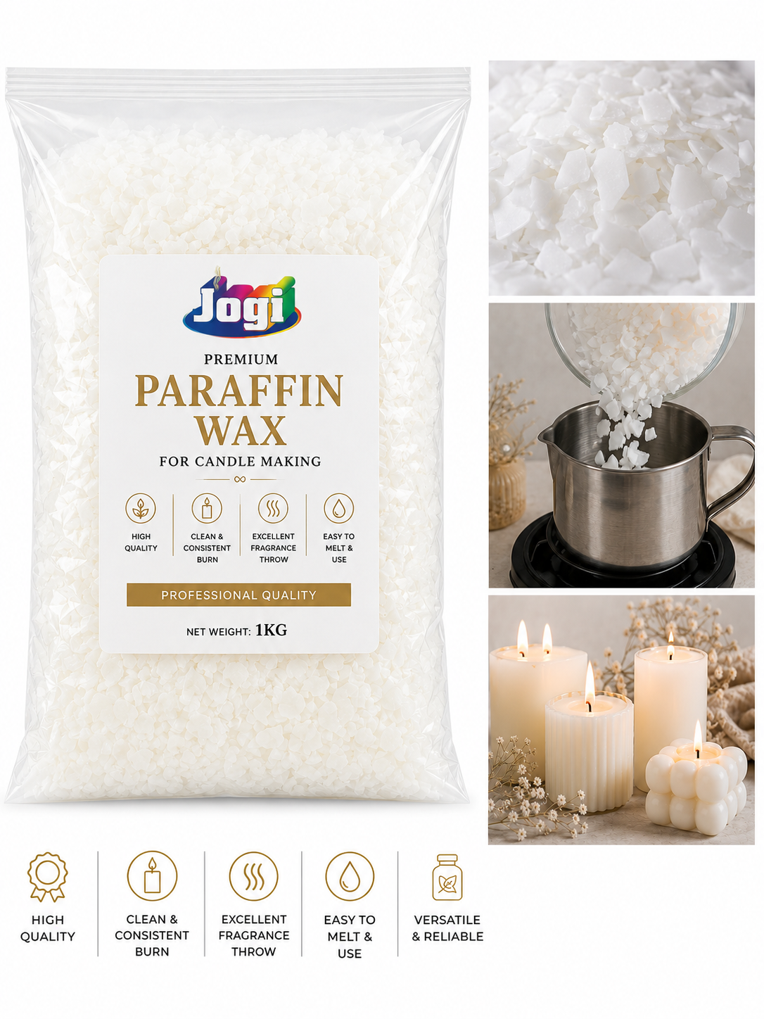 Paraffin wax - 1 kg