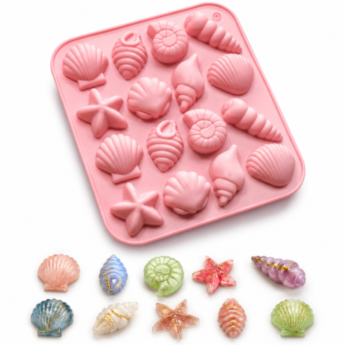 Sea-shells Silicone Casting Mould