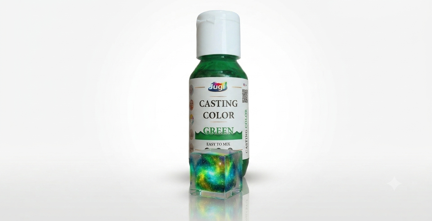 Green Casting Color | Premium Liquid Pigment for Casting Powder (50ml)