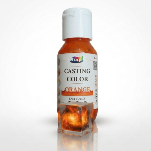 Orange Casting Color | Premium Liquid Pigment for Casting Powder (50ml)