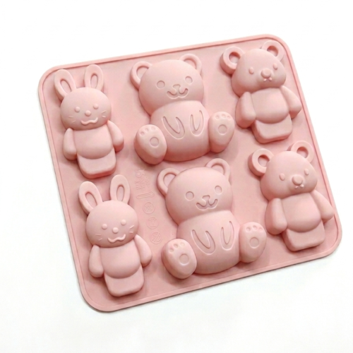 Rabbit Bear Silicone Casting Mold