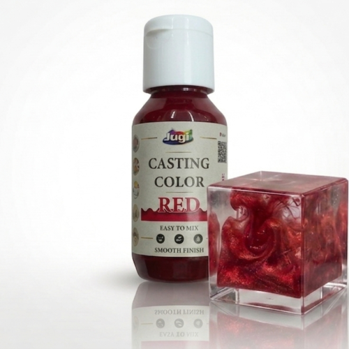 Red Casting Color | Premium Liquid Pigment for Casting Powder (50ml)