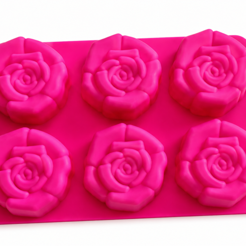 Rose-shaped Soap mold