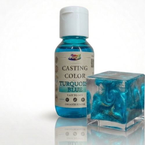 Turquoise Blue Casting Color | Premium Liquid Pigment for Casting Powder (50ml)