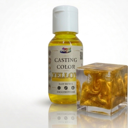 Yellow Casting Color | Premium Liquid Pigment for Casting Powder (50ml)