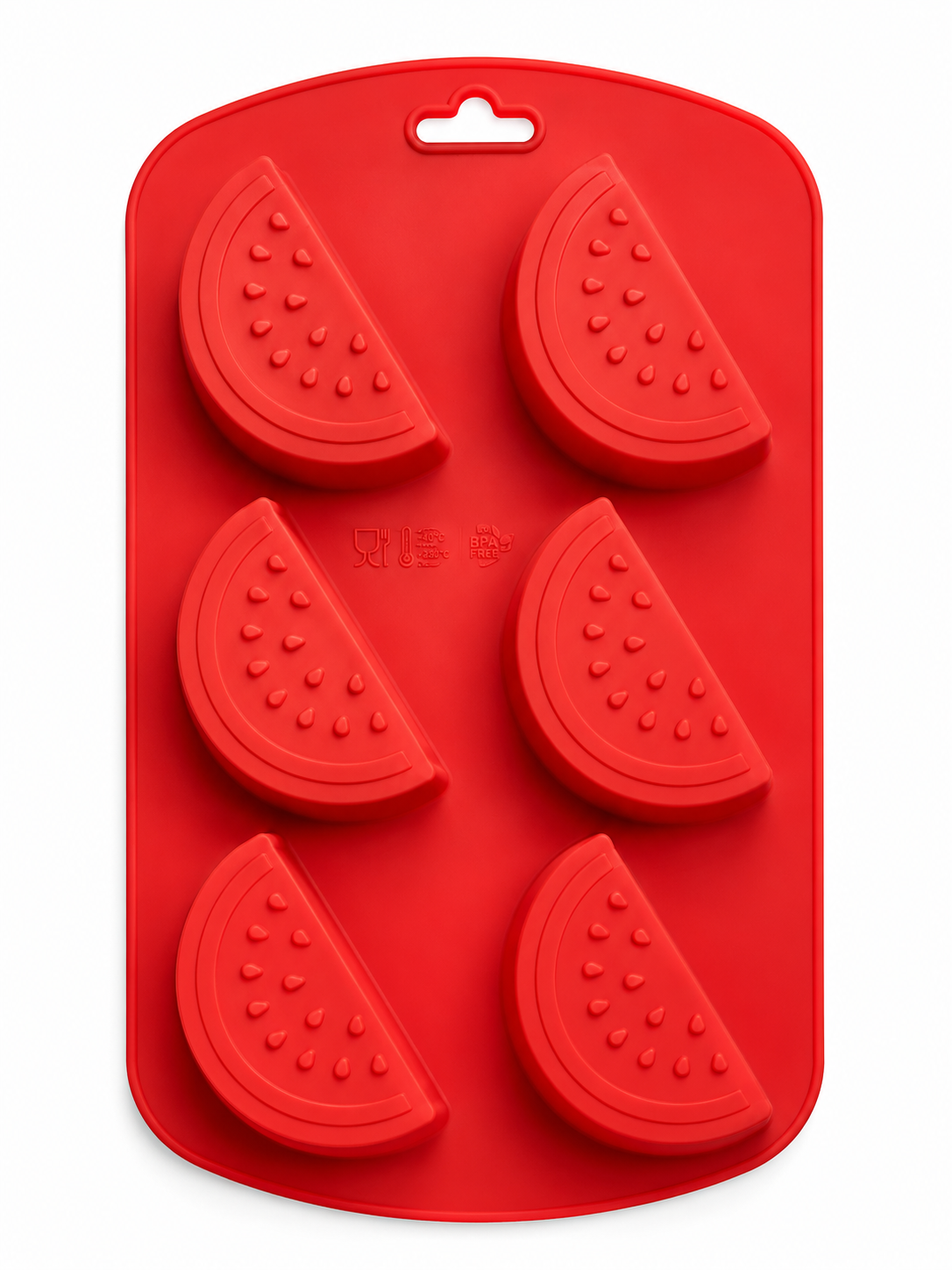 Watermelon 6 Cavity Silicone Casting Mould