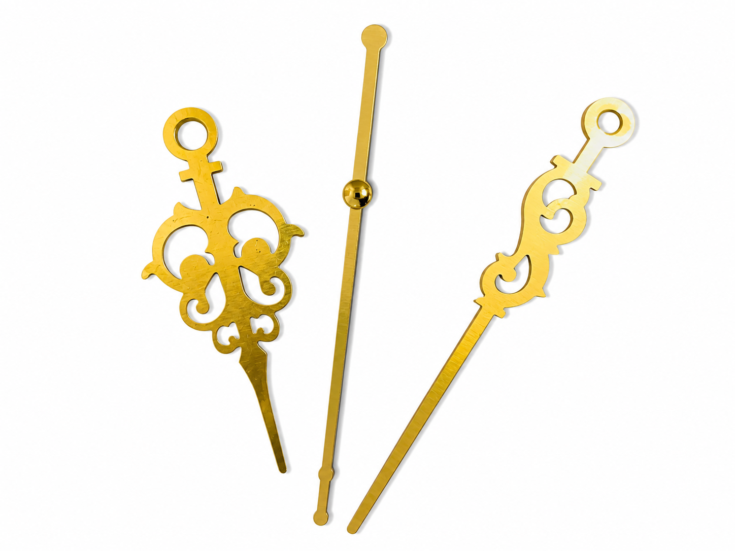 Clock Hand Needles Golden
