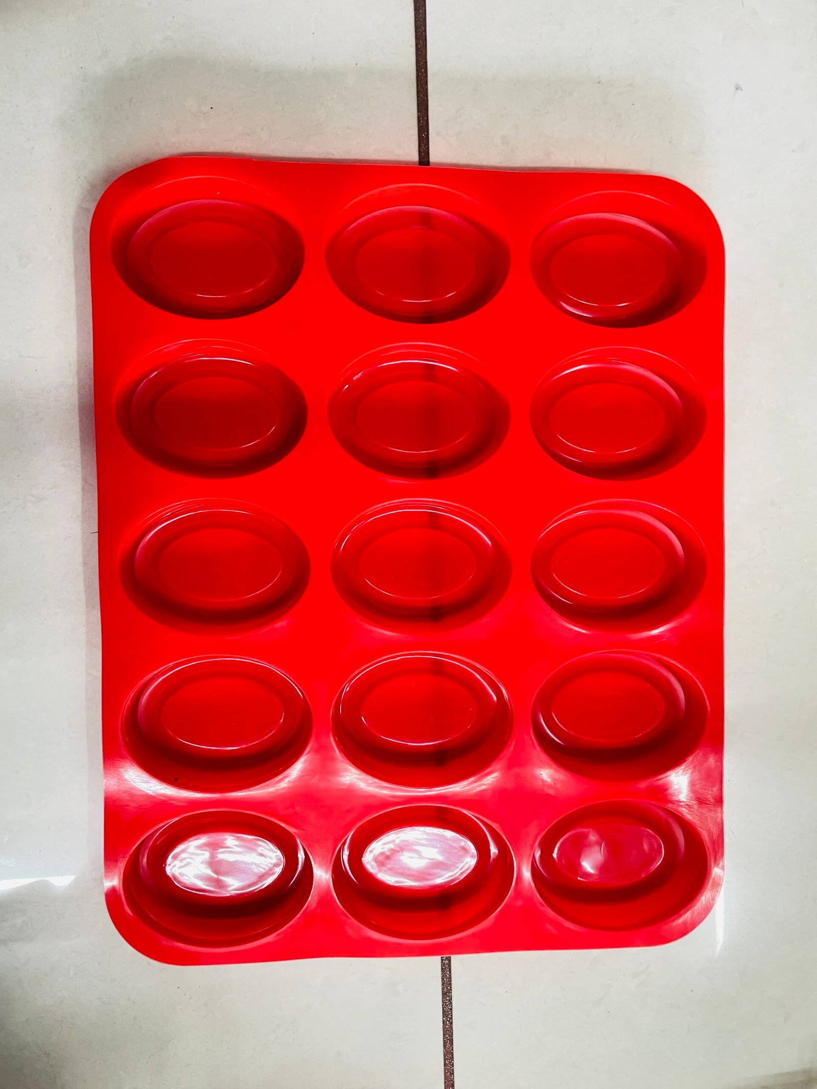 oval Shape soap mould - 15 Cavity - Image 2