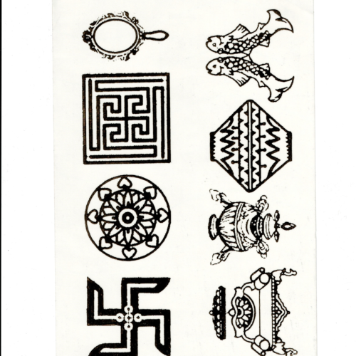 Ashtamangal Gold Insert Sheet - A5