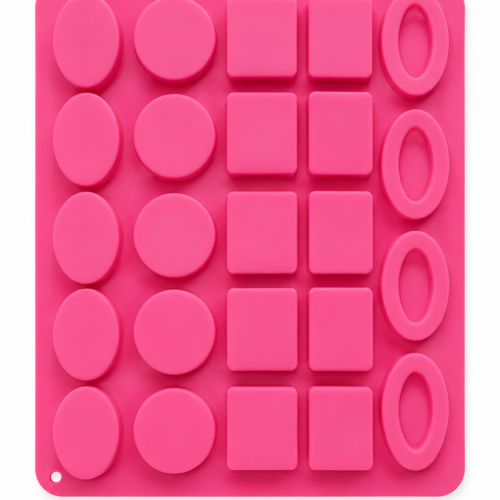 5 shapes 24 Cavity Silicone Mold