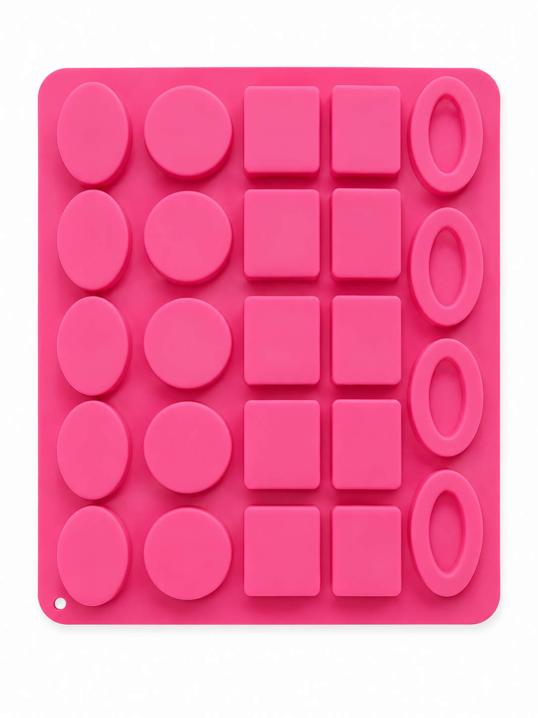 5 shapes 24 Cavity Silicone Mold