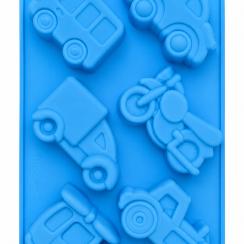 6 Cavity different Vehicles car truck bike Silicone casting Mould