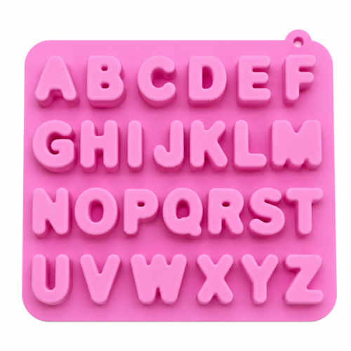 Alphabet Silicone Casting Mould